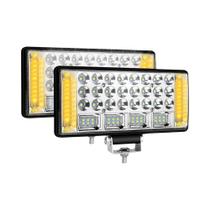 Barra De Luz Led 4 5 6 7 Polegadas Spot Flood Work Light Para Caminhão Carro Barco Trator 4x4 Atv