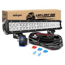 Barra de luz LED Nilight 20 polegadas 126W Spot Flood Combo 12V