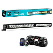 Barra de luz LED Nilight 32 polegadas e 29 LED, holofotes de linha única Barra de luz LED Nilight 32 polegadas e 29 LED, holofotes de linha única