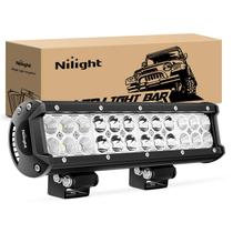 Barra de Luz LED Nilight NI06A 72W - 30cm Spot Flood Combo 12V