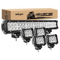 Barra de Luz LED Nilight ZH003 - 20 Polegadas, 126W - Combo Spot e Flood