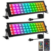 Barra de Luz LED OPPSK 96W RGBCW para Lavagem de Palco - Pacote com 2 - IP66 Barra de Luz LED OPPSK 96W RGBCW para Lavagem de Palco - Pacote com 2 - IP66