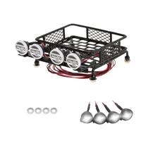Barra De Luz LED Para Rack De Teto Para Traxxas TRX-4 Axial SCX10 D90 110 Tamiya HSP Carro RC
