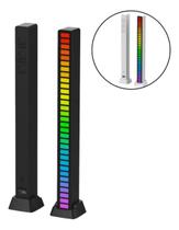 Barra De Luz Led Rgb 12 Modos Gamer preto Barra De Luz Led Rgb 12 Modos Gamer preto