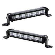 Barra de luz LED True Mods 7 18W 1530lm IP68 à prova d'água 12V-24V