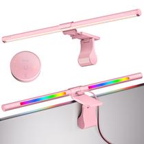 Barra de Luz para Monitor Quntis IM 51 cm Rosa RGB com Proteção para os Olhos