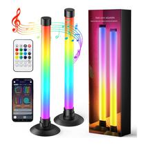 Barra de luz RGB Barra de luz LED Ledagic com sincronização de música de 12" Barra de luz RGB Barra de luz LED Ledagic com sincronização de música de 12"