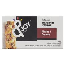 Barra de Nuts Nozes e Canela & Joy 60g