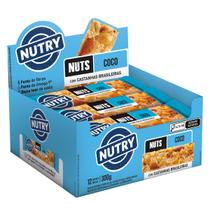 Barra de Nuts Nutry Coco 12 Unidades 25g Barra de Nuts Nutry Coco 12 Unidades 25g
