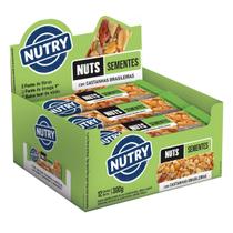 Barra de Nuts Nutry Sementes 12 Unidades 25g