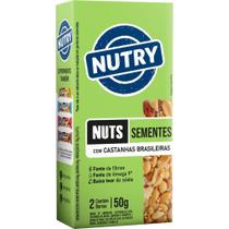 Barra de Nuts Sementes Nutry 50g 2 Unidades