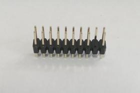 Barra De Pinos 19p - 2º Pin Preto - Kit 10 Peças