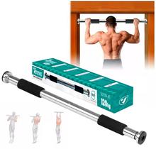 Barra De Porta Flexão Fixa Musculação Ajustável 60 A 100 Cm Vbf-01 Veronna