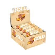 Barra de Proteína 40g Bold Thin Caramelo & Amendoim Caixa 12 unidades