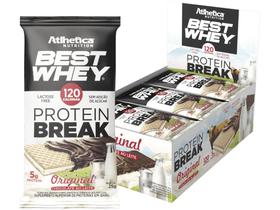 Barra de Proteína Atlhetica Nutrition Best Whey - Protein Break Original Chocolate ao Leite