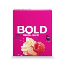 Barra De Proteína Bold Bar Berries E Crispies 720G 12Un