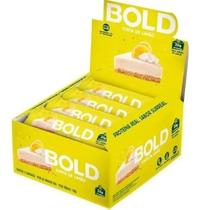 Barra De Proteína Bold Bar Torta De Limão 60G 12 Unidades