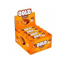 Barra de proteina bold crunch caramelo e chocolate 12un