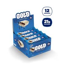 Barra de Proteína BOLD Snacks Cookies & Cream (20g de Proteína) - Caixa com 12 unidades