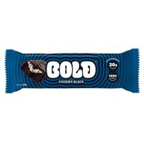 Barra de Proteína Bold Tube Cookies Black com 20g de Proteína Zero Açúcar 60g