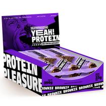 Barra de Proteína, Brownie, Display com 12 Unidades 33g - Yeah! Protein