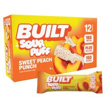 Barra de Proteína Built Bar Sour Puff Sweet Peach Punch 12 Unidades Barra de Proteína Built Bar Sour Puff Sweet Peach Punch 12 Unidades