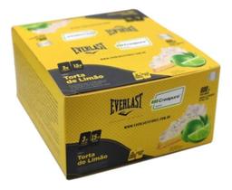 Barra De Proteína Com Creatina Torta De Limão 12 Unidades Everlast