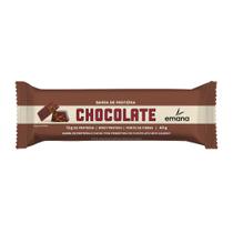 Barra de Proteína Emana Sabor Chocolate com 12g de Proteína 40g