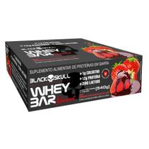 Barra De Proteina Gourmet Black Skull Zero Lactose C/12und de 45g cada 540g Barra De Proteina Gourmet Black Skull Zero Lactose C/12und de 45g cada 540g