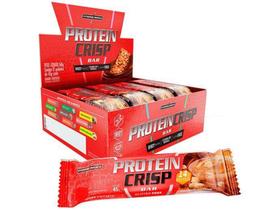 Barra de Proteína Integralmédica Protein Crisp - Bar Peanut Butter Natural 45g cada 12 Unidades