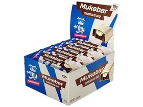 Barra de Proteína Mais Mu Mukebar Sabor Duo 15g de Proteína Zero Açúcar Display 12 Unidades
