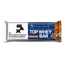 Barra de Proteina Max Titanium Top Whey Bar Doce De Leite 41g