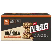 Barra de proteína MET-Rx Big 100 Granola 32g de manteiga de amendoim proteica Barra de proteína MET-Rx Big 100 Granola 32g de manteiga de amendoim proteica