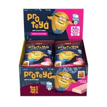 Barra de Proteína Minions Iogurte de Morango Proteyá 12un de 25g - Banana Brasil Barra de Proteína Minions Iogurte de Morango Proteyá 12un de 25g - Banana Brasil