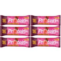 Barra de Proteína Morango 10g De Proteína Kit 6 30g Banana Brasil Barra de Proteína Morango 10g De Proteína Kit 6 30g Banana Brasil