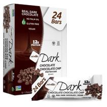 Barra de proteína NuGo Chocolate Negro em pedaços 24x12g