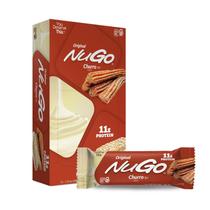 Barra de proteína NuGo Churro Flavor 15x 11g Proteína sem glúten