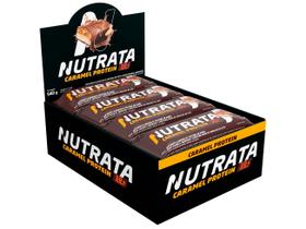Barra de Proteína Nutrata Caramel Protein 45g 12 Unidades