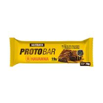 Barra de Proteína Nutrata Protobar Havanna 19g de Proteína Sabor Brownie de Chocolate com Dulce de Leche 70g Barra de Proteína Nutrata Protobar Havanna 19g de Proteína Sabor Brownie de Chocolate com Dulce de Leche 70g