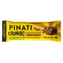 Barra de Proteína Pinati Crunch Whey Sabor Doce de Leite com 12g de Proteína 40g