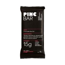 Barra de Proteína Pinc Bar sabor Chocolate Sea Salt - Caixa com 12 unidades