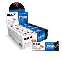 Barra de Proteína Power Protein Bar 41G Display com 12 Unidades - Max Titanium