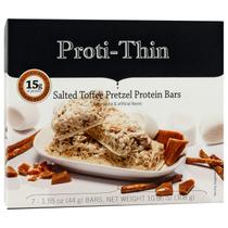 Barra de proteína Pretzel de caramelo salgado proti-fino 15g Protein VLC