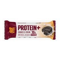 Barra de Proteína Protein+ Banana Brasil com 16g de Proteína Sabor Cookies & Cream Zero Açúcar 50g