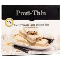 Barra de proteína Proti-Thin Fluffy Vanilla Crisp 15g Protein VLC