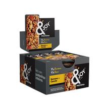 Barra de Proteína sabor Banana e Canela Display 12un de 35g - &Joy