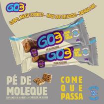 Barra de Proteína Sabor Pé de Moleque 50gr - Go3