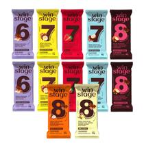 Barra De Proteína Sabores Mistos Winstage 54g Combo 12un Barra De Proteína Sabores Mistos Winstage 54g Combo 12un