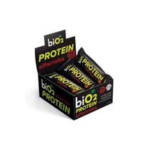 Barra de Proteína Vegana Alfarroba e Pasta de Amendoim biO2 Cx 12 un