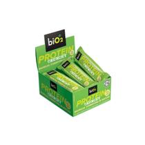 Barra de Proteína Vegana biO2 Protein Crunchy Bar Baunilha com cobertura de Matchá 9 un 50g